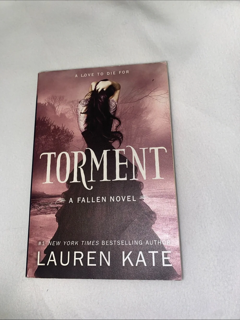 Torment by Lauren Kate - Pink Novel Cover